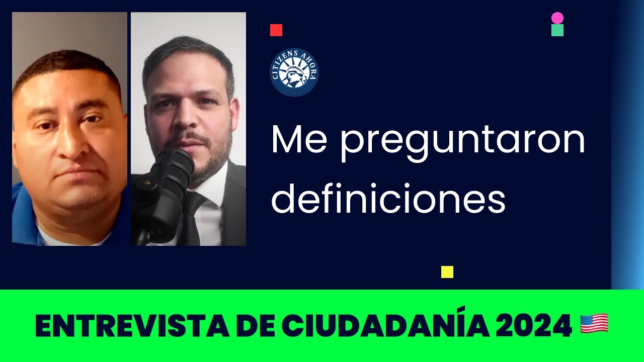 Me pidieron pruebas para poder darme la ciudadanía- Ciudadanía americana 2024