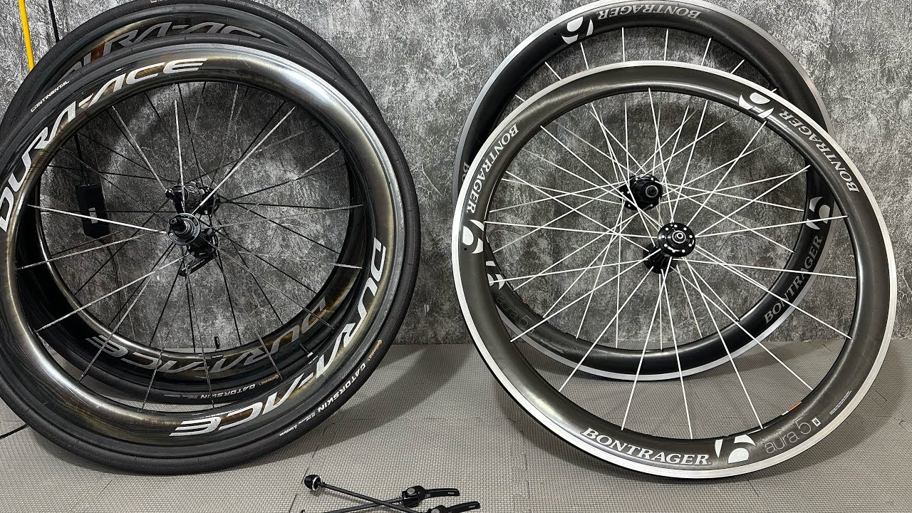 E lên 2 cặp bánh - bontrager và dura 9100 xlh 0901193239 zalo