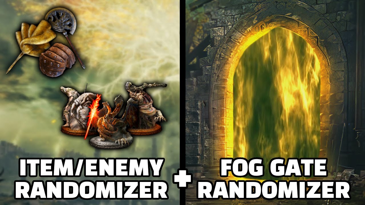 EVERYTHING IS RANDOM - Elden Ring Item, Enemy, AND Fog Gate Randomizer COMBINED