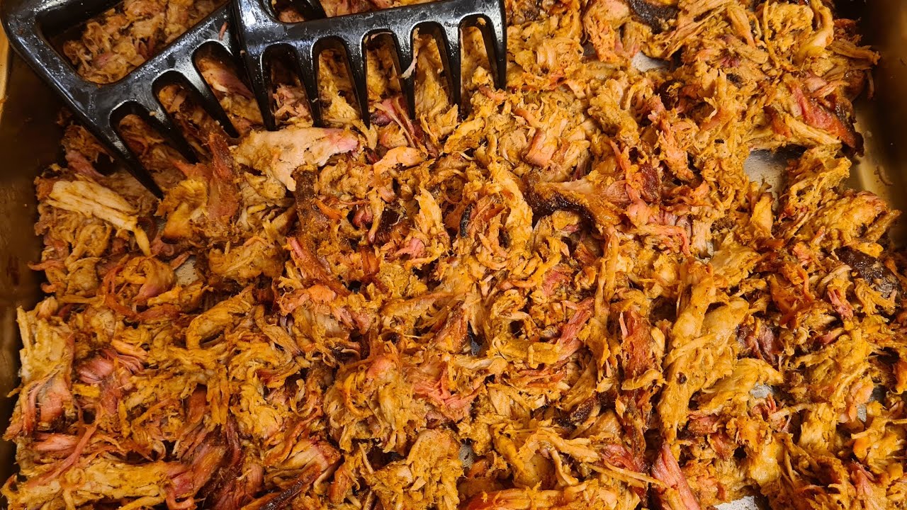 Pulled Pork Texas Style I Carne de Porco defumada e desfiada ao estilo Texano