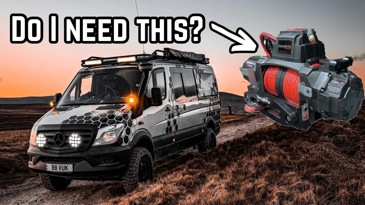 Установка лебедки и кузова на Sprinter 4x4.