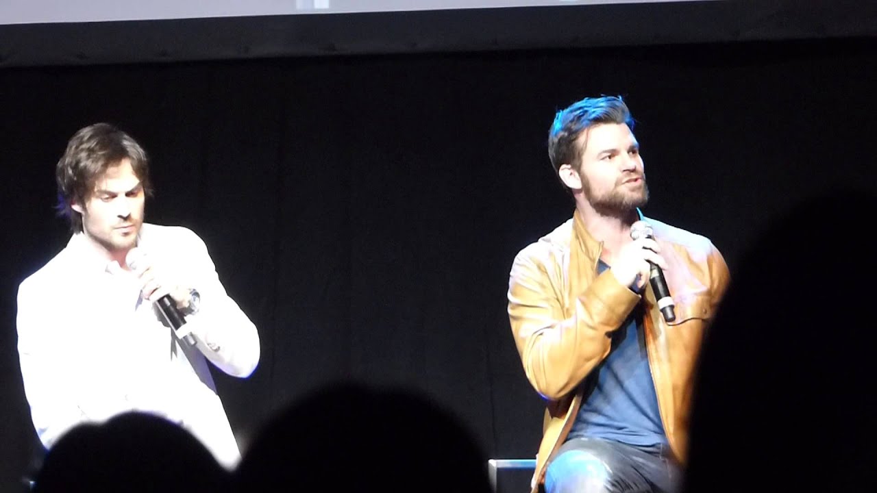 Ian Somerhaler & Daniel Gillies Q&A at Bloodynightcon Europe may 2015