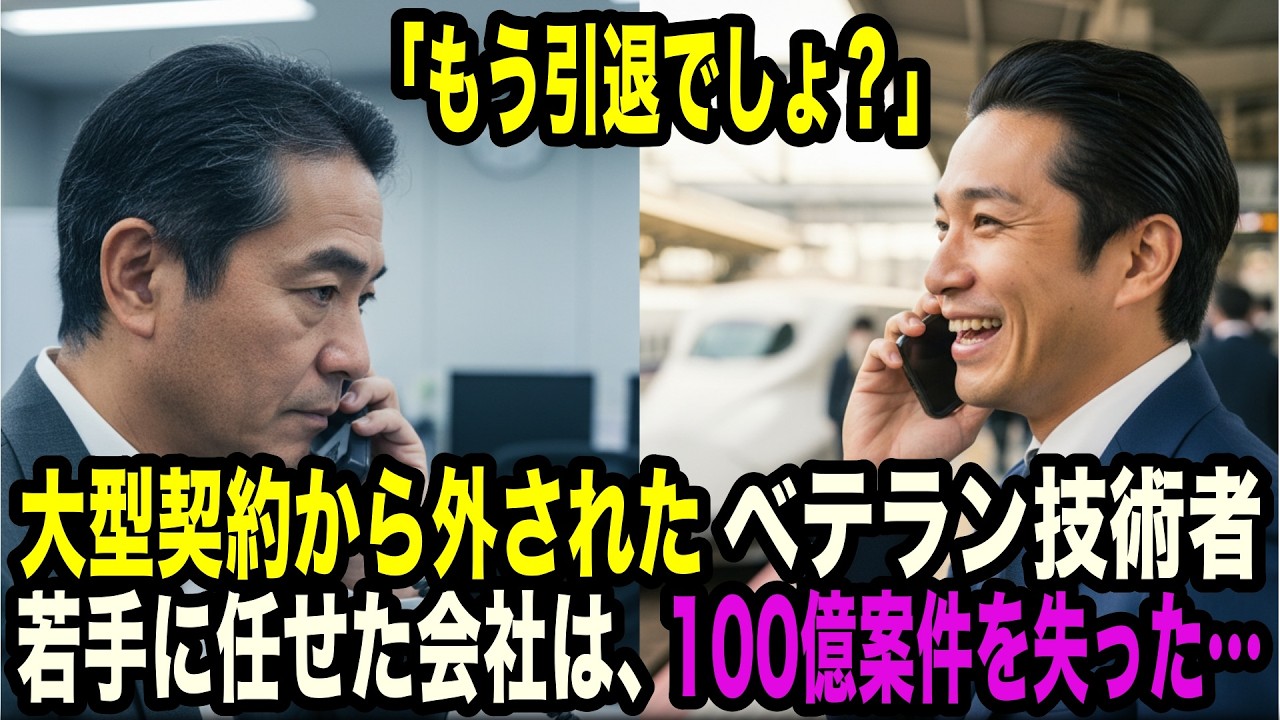 「中卒の年寄りは引っ込んでろ！」大型契約から外されたベテラン技術者――世代交代を図った会社は100億案件を失った