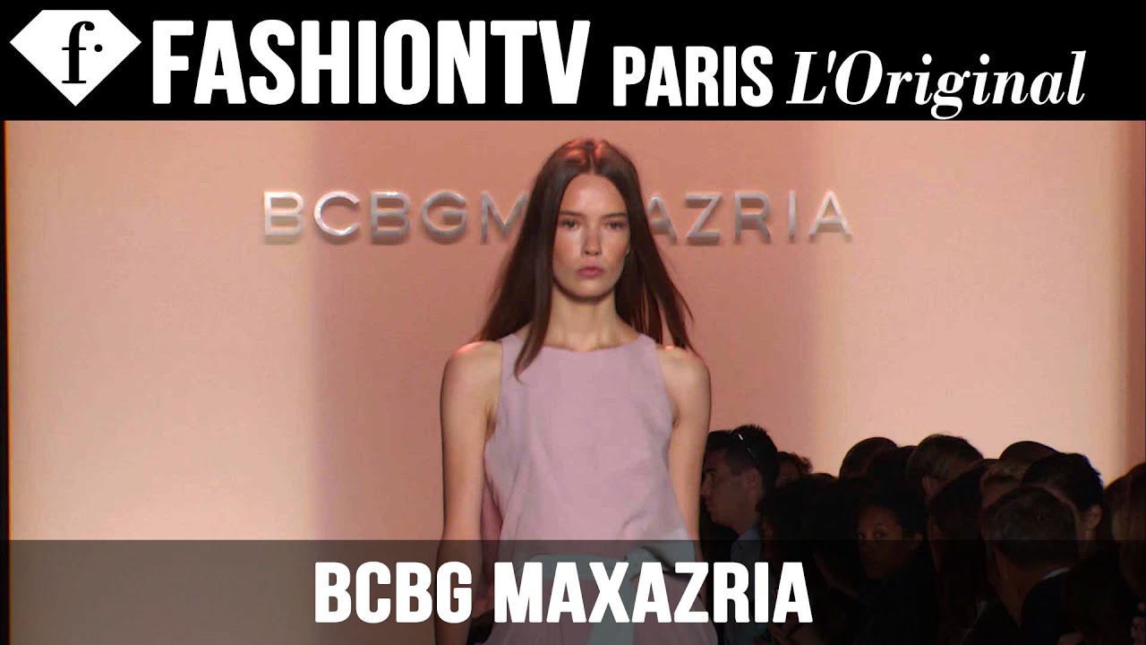 BCBGMAXAZRIA Spring/Summer 2015 Runway Show | New York Fashion Week NYFW | FashionTV