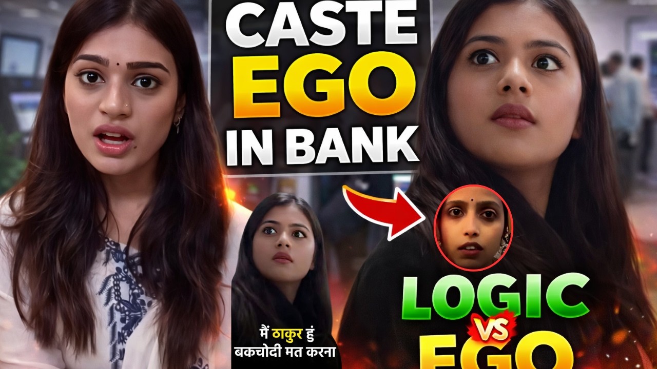 I am a Thakur...what happened inside HDFC| aastha singKanpur Viral Video Roast | Ego vs Logic  |