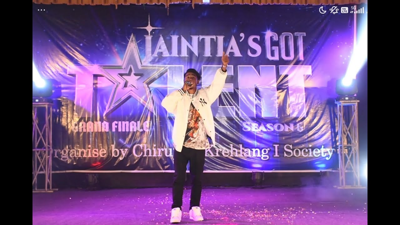 EMMIKI DKHAR FROM IONG KALUH FINALIST OF JAINTIA GOT TALENT DEASON 6..