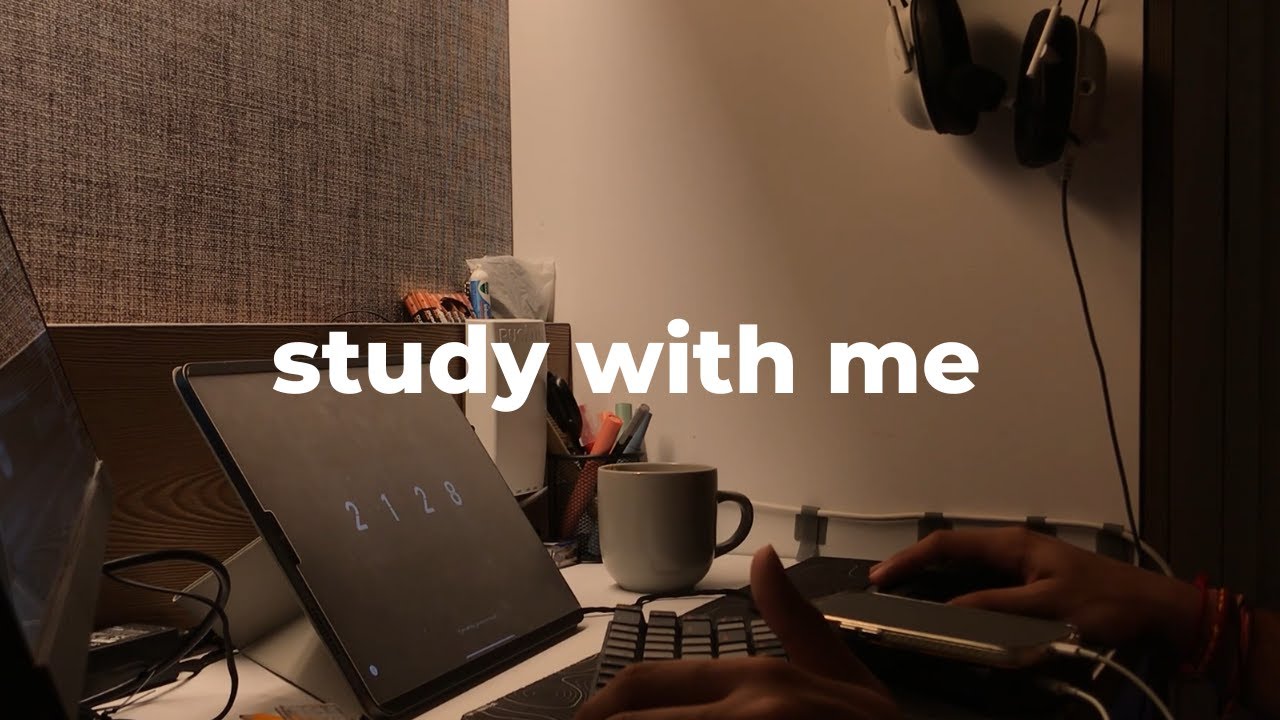 Cozy Midnight Cafe Ambience ❄️ Study With Me | 2 Hours - 25+5 Pomodoro Technique + Relaxing Jazz-Hop
