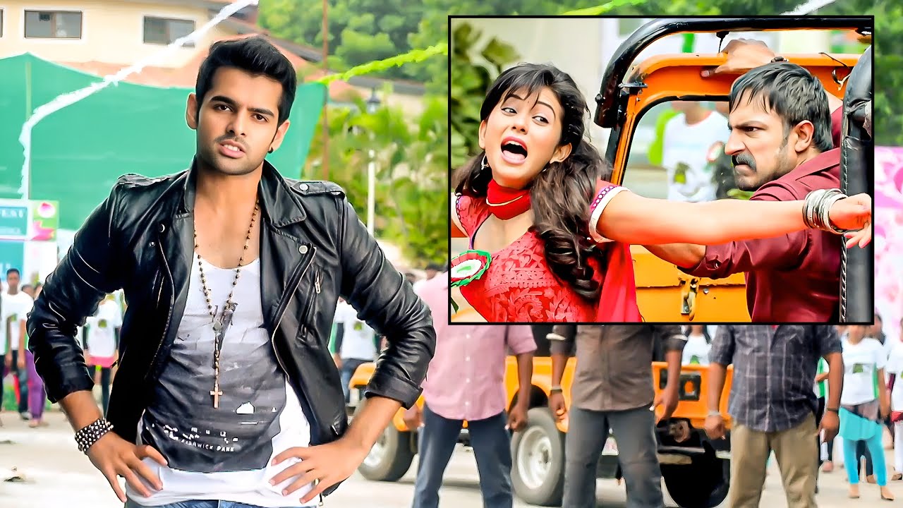 देखिये कैसे जान की बाज़ी लगाकर RAM POTHINENI ने RAKUL PREET को बचाया | Action Scene | Businessman 2