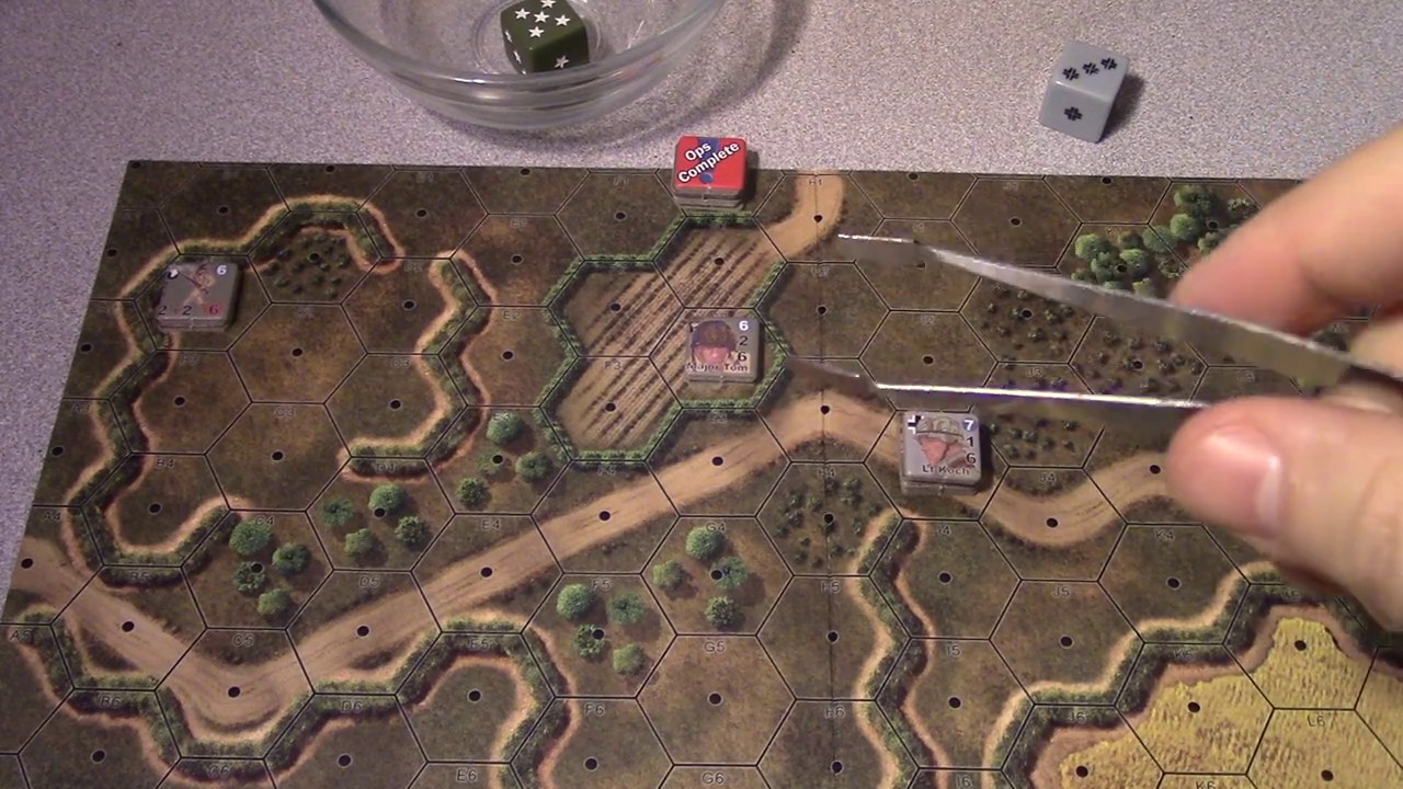 Heroes of Normandy scenario 3 from Lock 'n Load Tactical