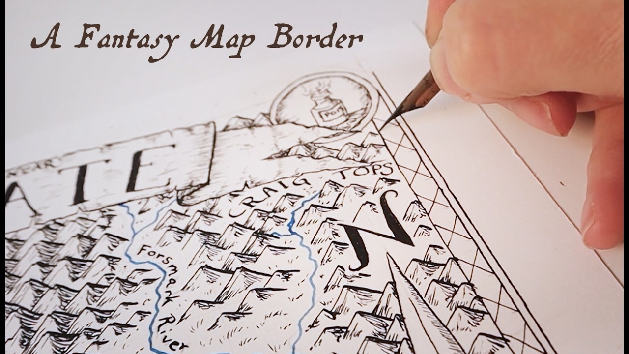 Fantasy Worldbuilding and Maps – Drawing a Border