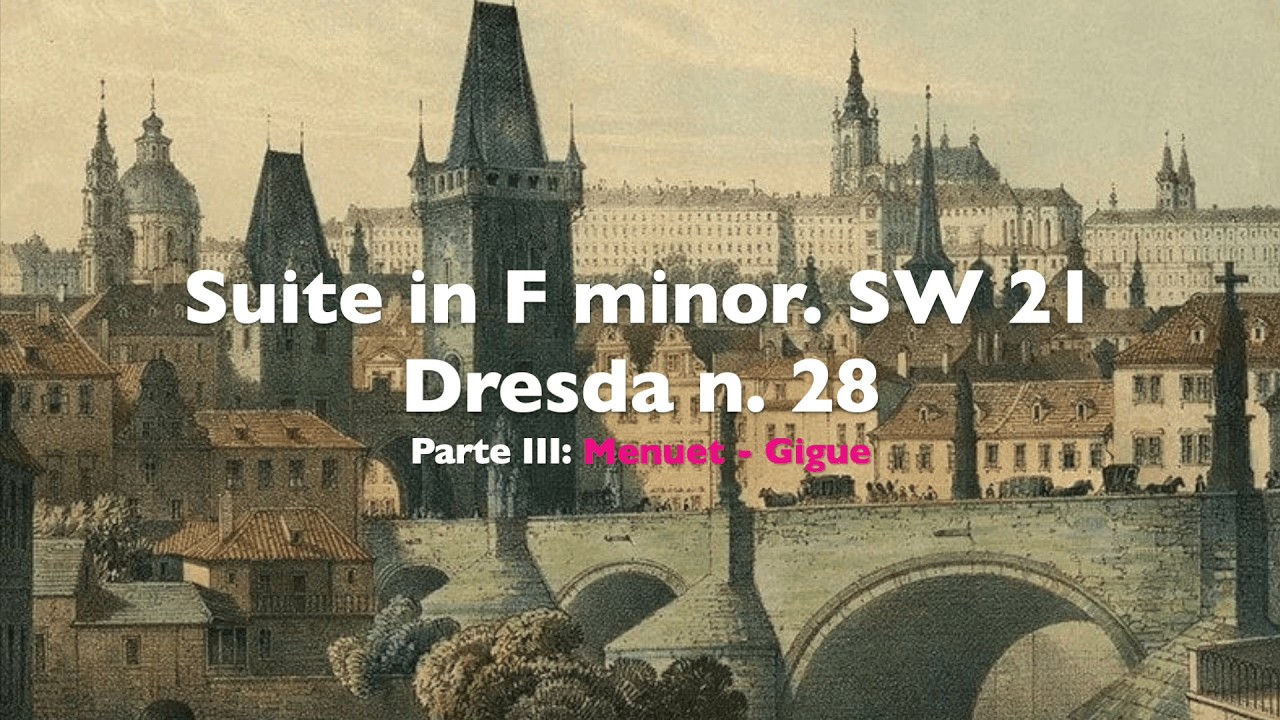 Silvius Leopold Weiss - Suite F minor - SW 21 Menuet - Gigue - Alberto Crugnola: Baroque Lute