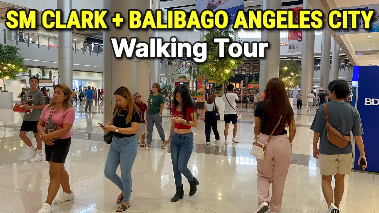 SM CITY CLARK & Balibago ANGELES CITY Walking Tour | Pampanga, Philippines