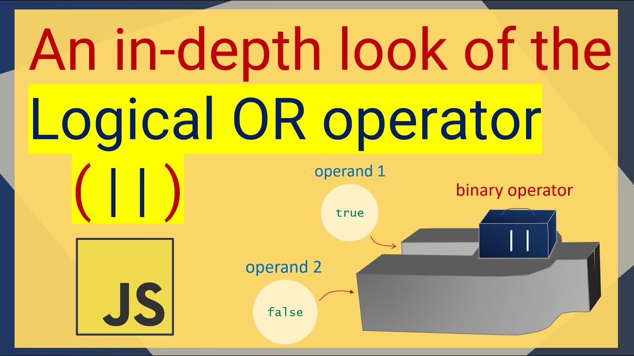 An in-depth look at the Logical OR operator ( | | ) in JavaScript