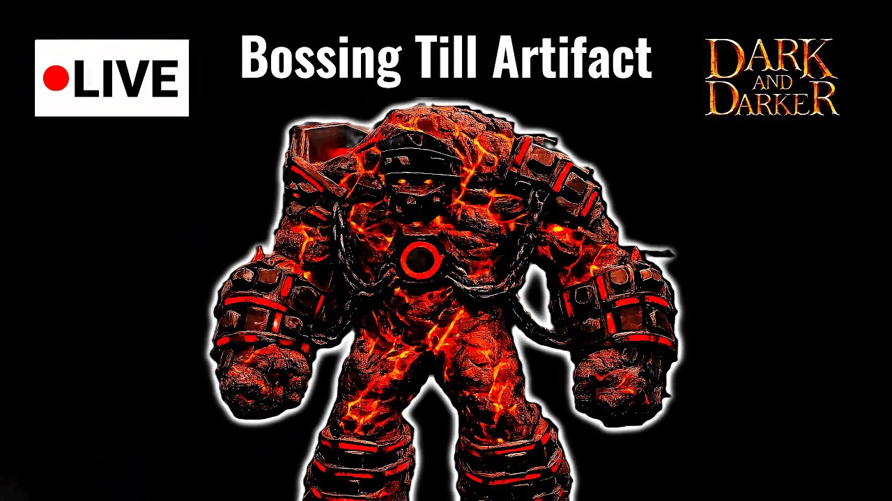 Fire Colossus Until I Get An Artifact | Dark and Darker LIVE