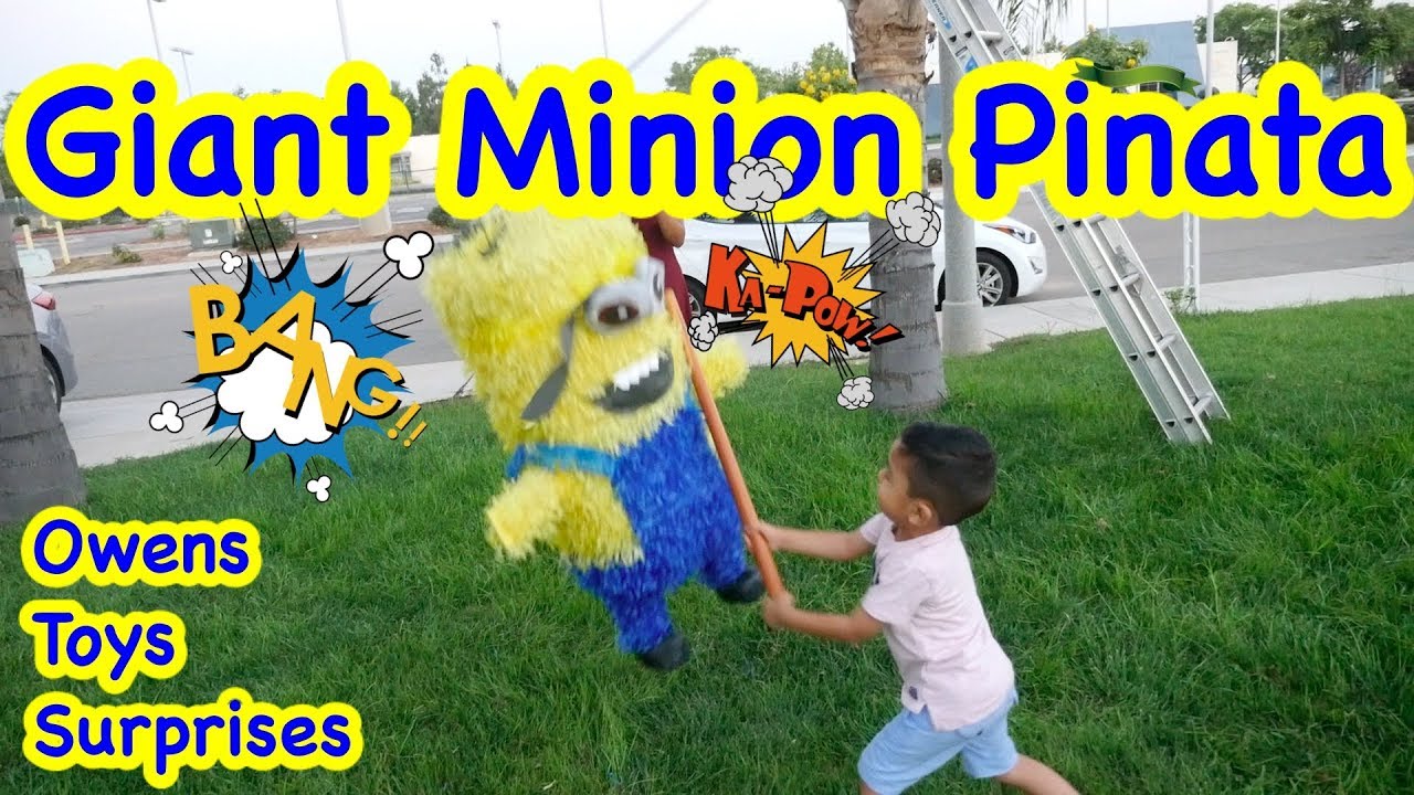 Giant Minion Piñata!