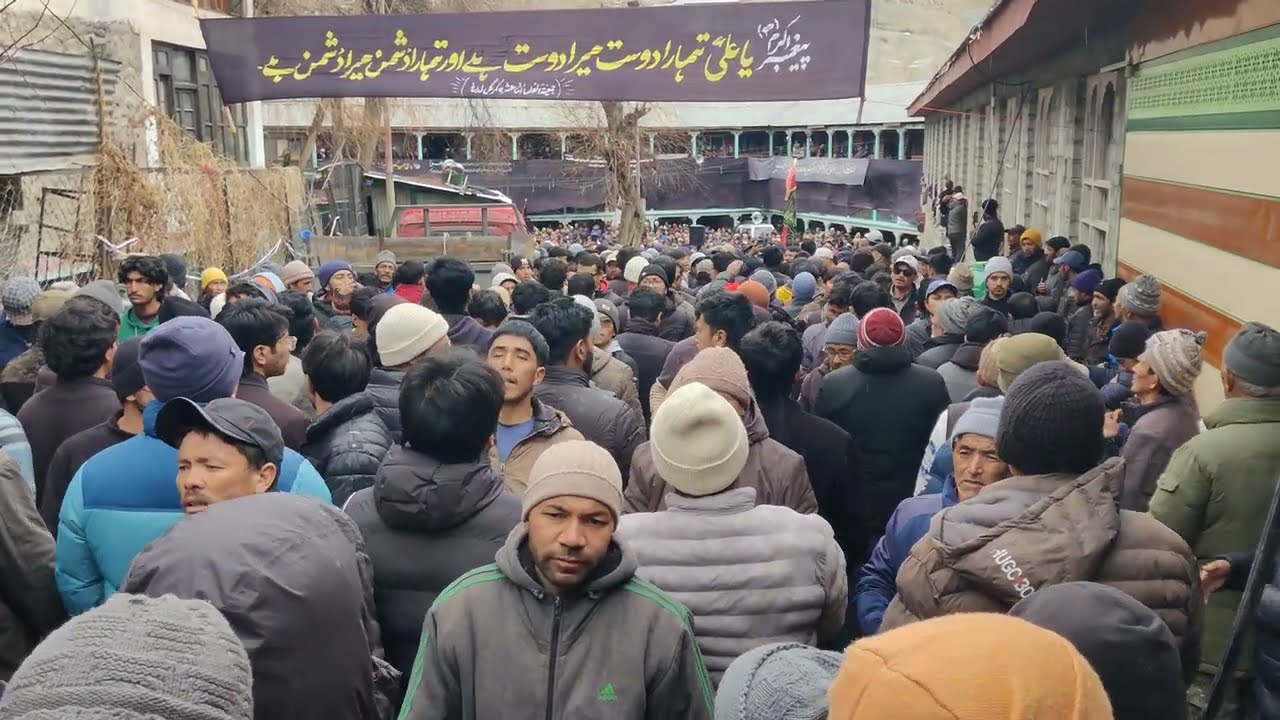 21 Ramzan•Dasta e Shelikchey in Kargil : A Sea of Mourners on Youm-e-Ali