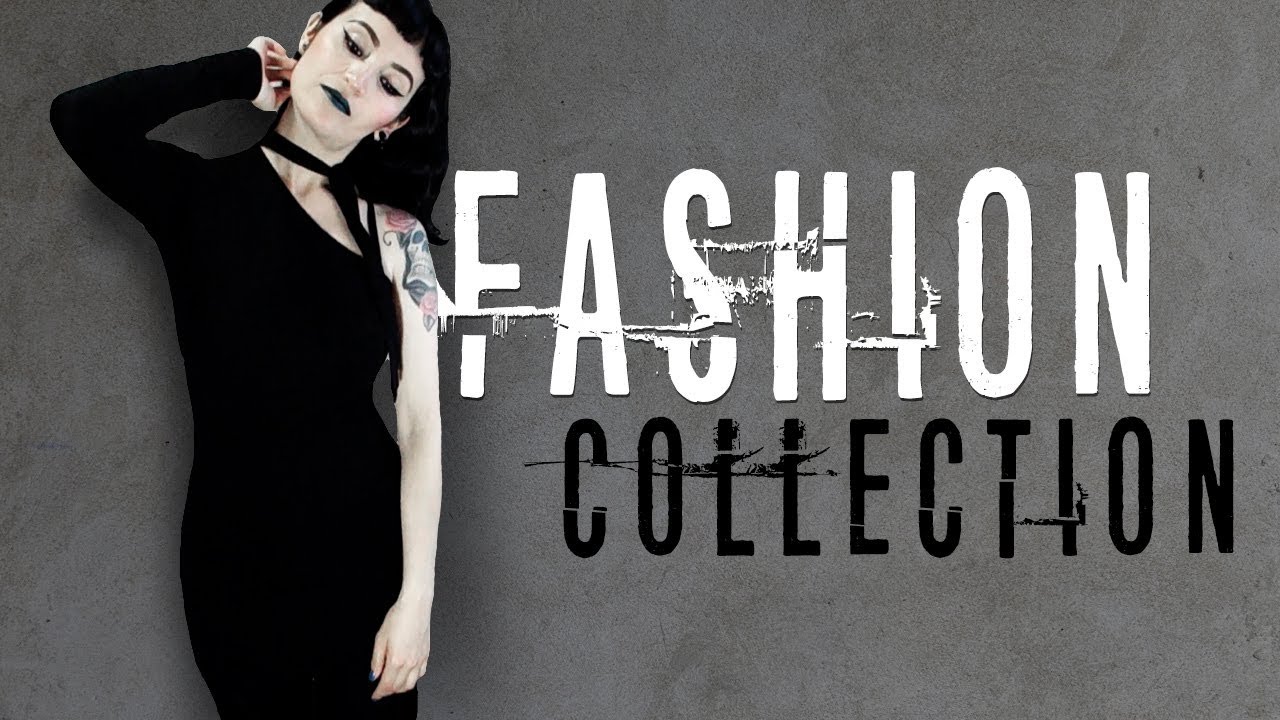 Mira MIS CREACIONES 👌 COLECCIÓN DE ROPA inspirada en TIENDAS GÓTICAS y ALTERNATIVAS| AngieRomeroDIY
