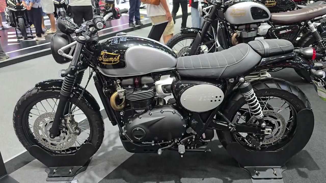 Triumph SCRAMBLER 900 ICON EDITION 2025 года
