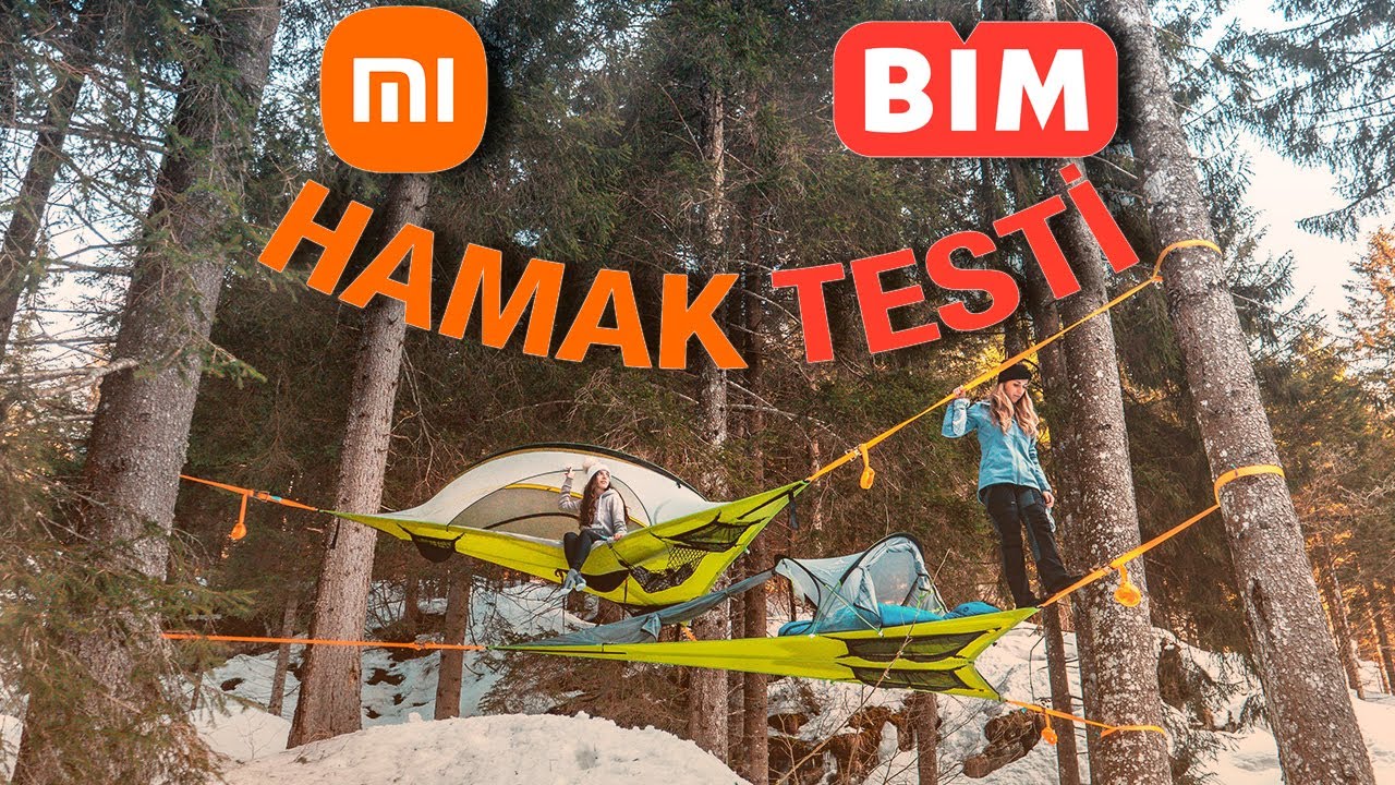 BİM HAMAK İNCELEME -  XİAOMİ HAMAK İNCELEME - North Pacific Hamak Tanıtımı - Bim Cibinlikli Hamak