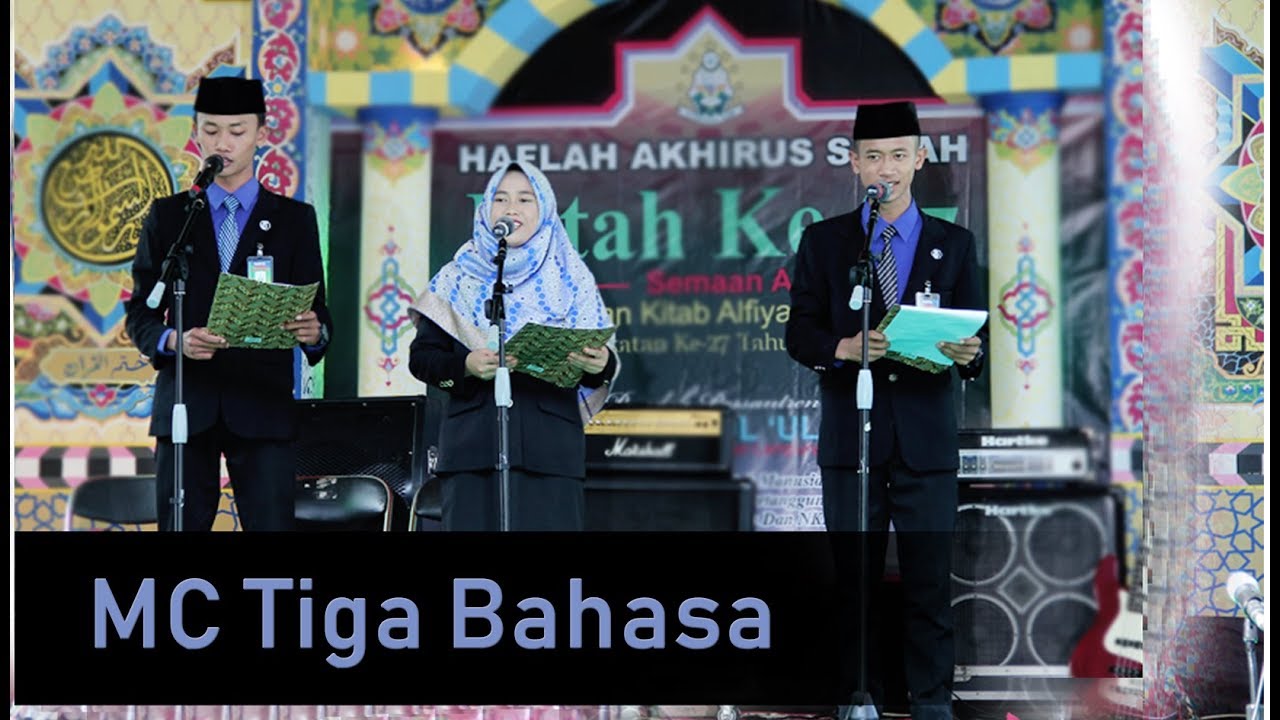 MC Tiga Bahasa Haflah Akhirus Sanah Pondok Pesanten Riyadlatul Ulum 2017