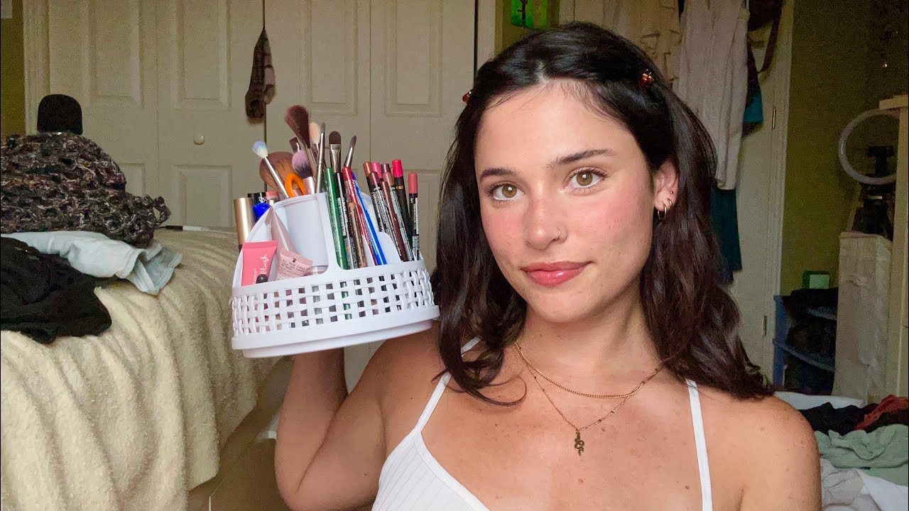 ASMR Doing My Make Up Fast (Until..) | LoFi Soft Spoken Rambles, Personal Attention, Mouth Sounds,..