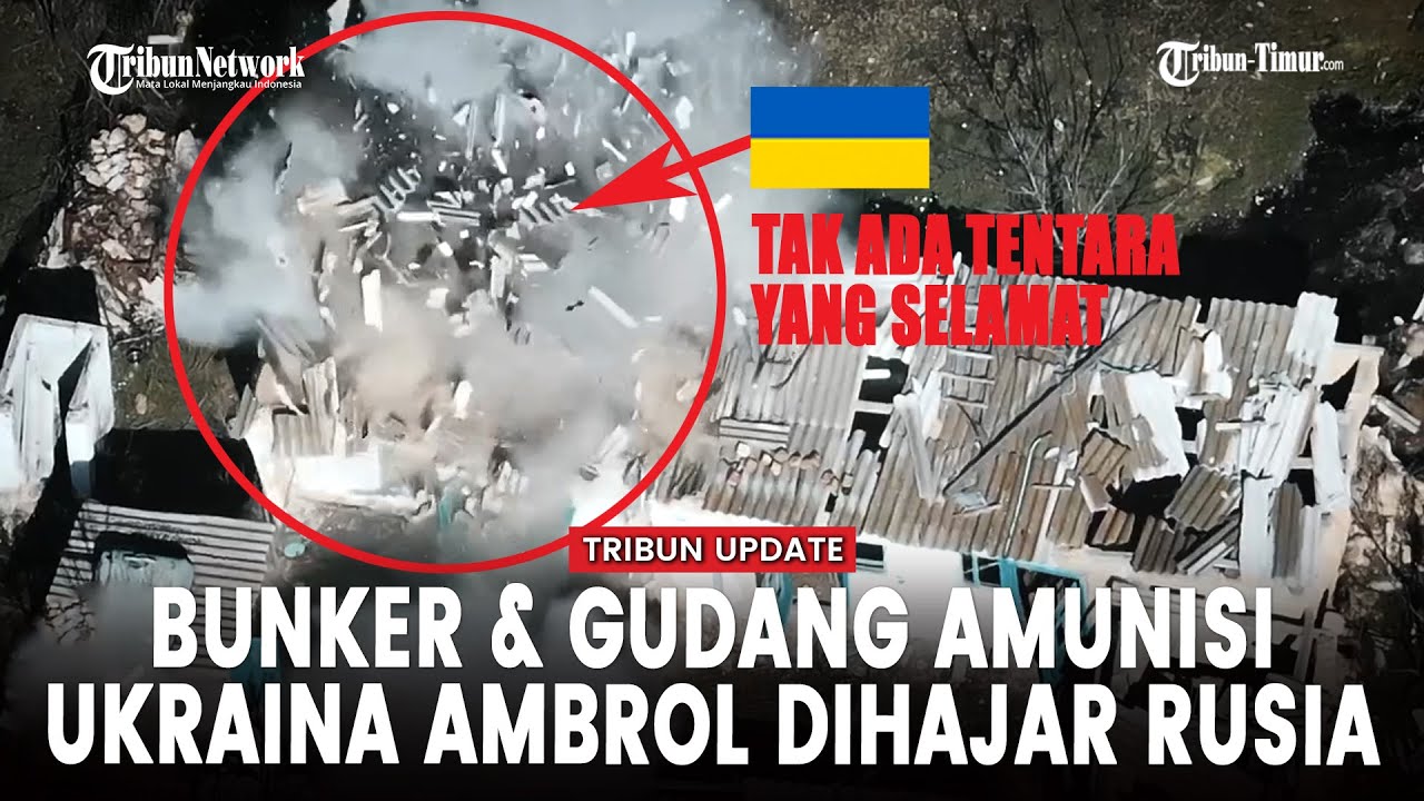 Serangan Drone Rusia di Kherson Hancurkan Gudang Perbekalan Ukraina