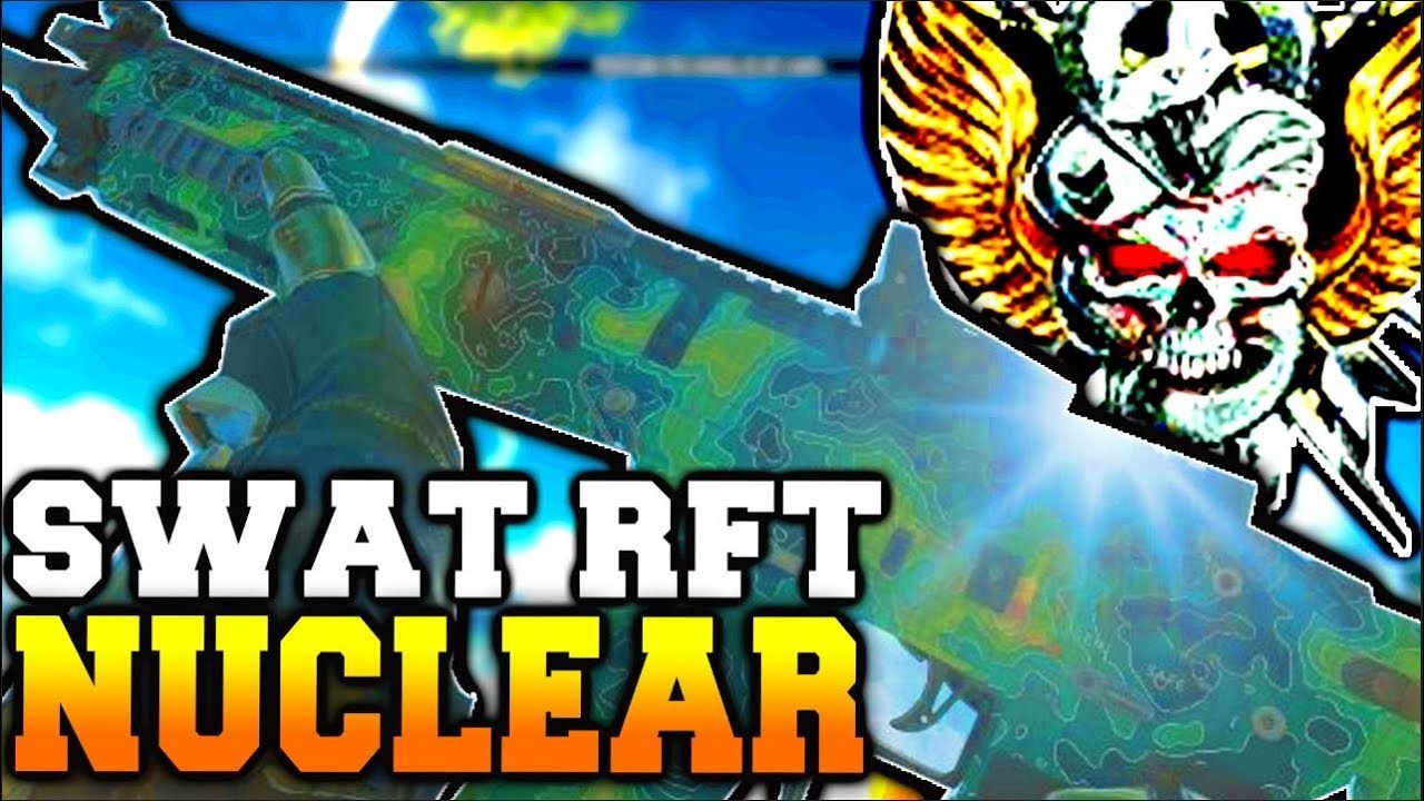*BEST* SWAT RFT CLASS SETUP DROPS A NUCLEAR! - HOW TO MAKE THE SWAT RFT OVERPOWERED IN BLACK OPS 4!