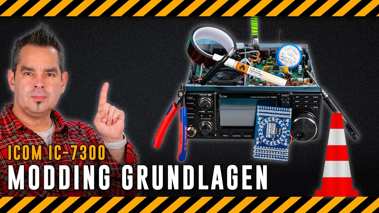 Icom IC-7300 🛠 Modding Grundlagen