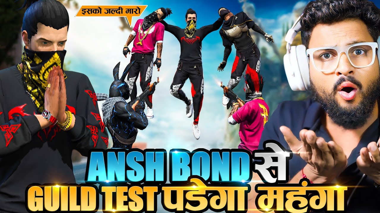 Raistar Guild Test On Live 😱 Biggest V Badge Player Call Me Noob Raistar 1 Vs 6 में!! 😤