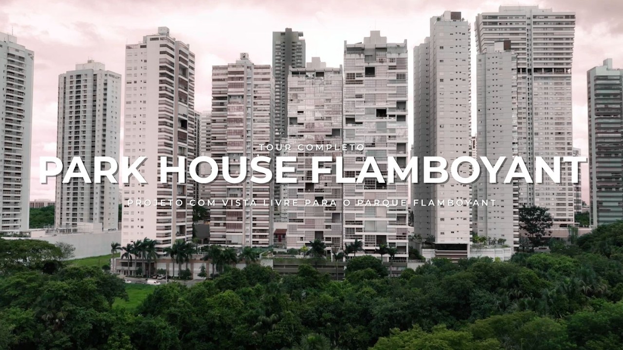 RARIDADE: Park House Flamboyant - Vista Definitiva para o Parque Flamboyant