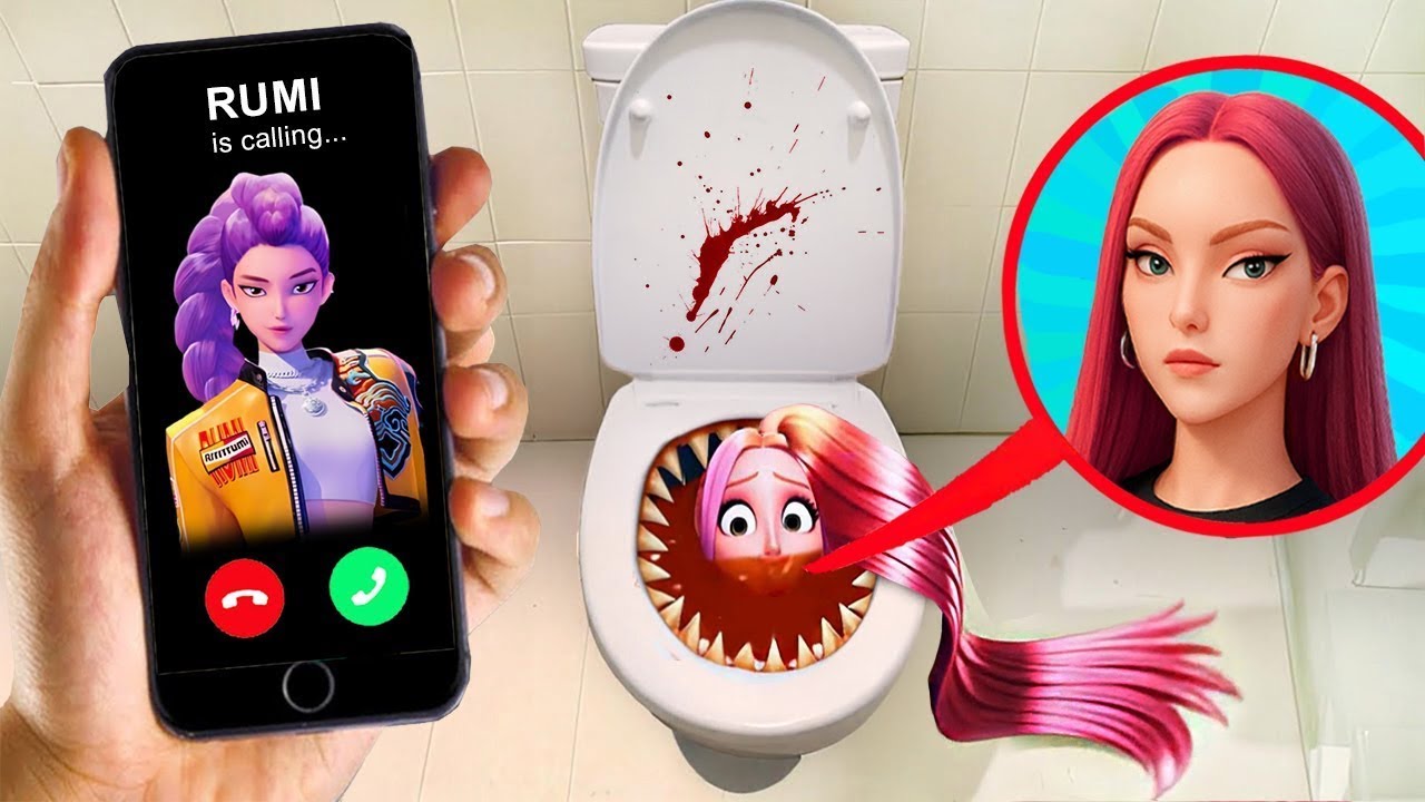 МОЙ ДРОН СНЯЛ TOILET EATER И KPOP DEMON HUNTERS MIRA в Реальной Жизни!
