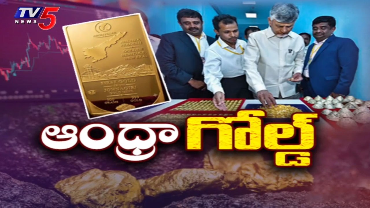 Andhra Gold Enters The Bullion Market | Jonnagiri | Kurnool District | TV5 News