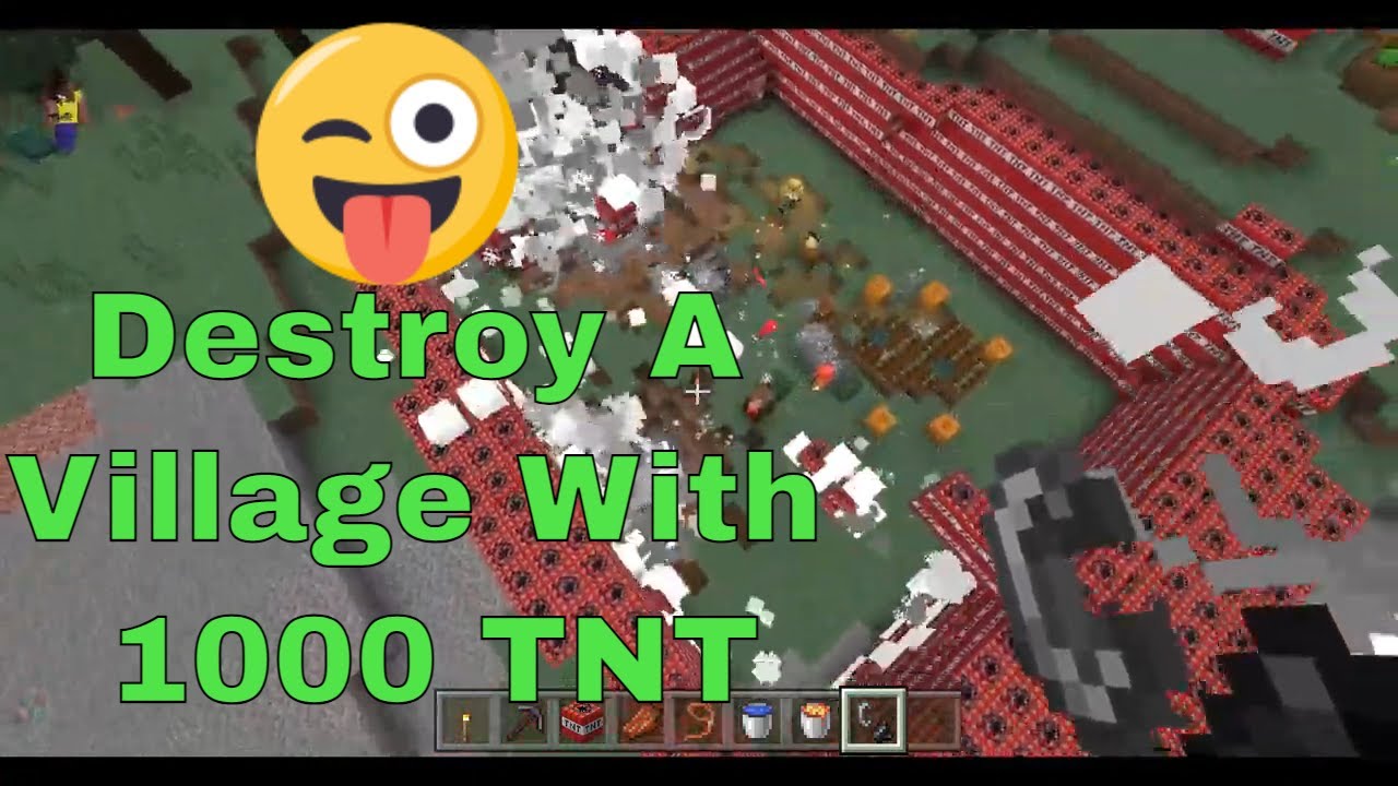 Best Way To Destroy A Village In Minecraft