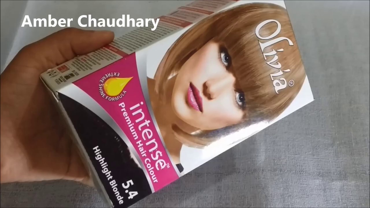 Olivia Hair Color 5.4 Highlight Blonde Review & Demo