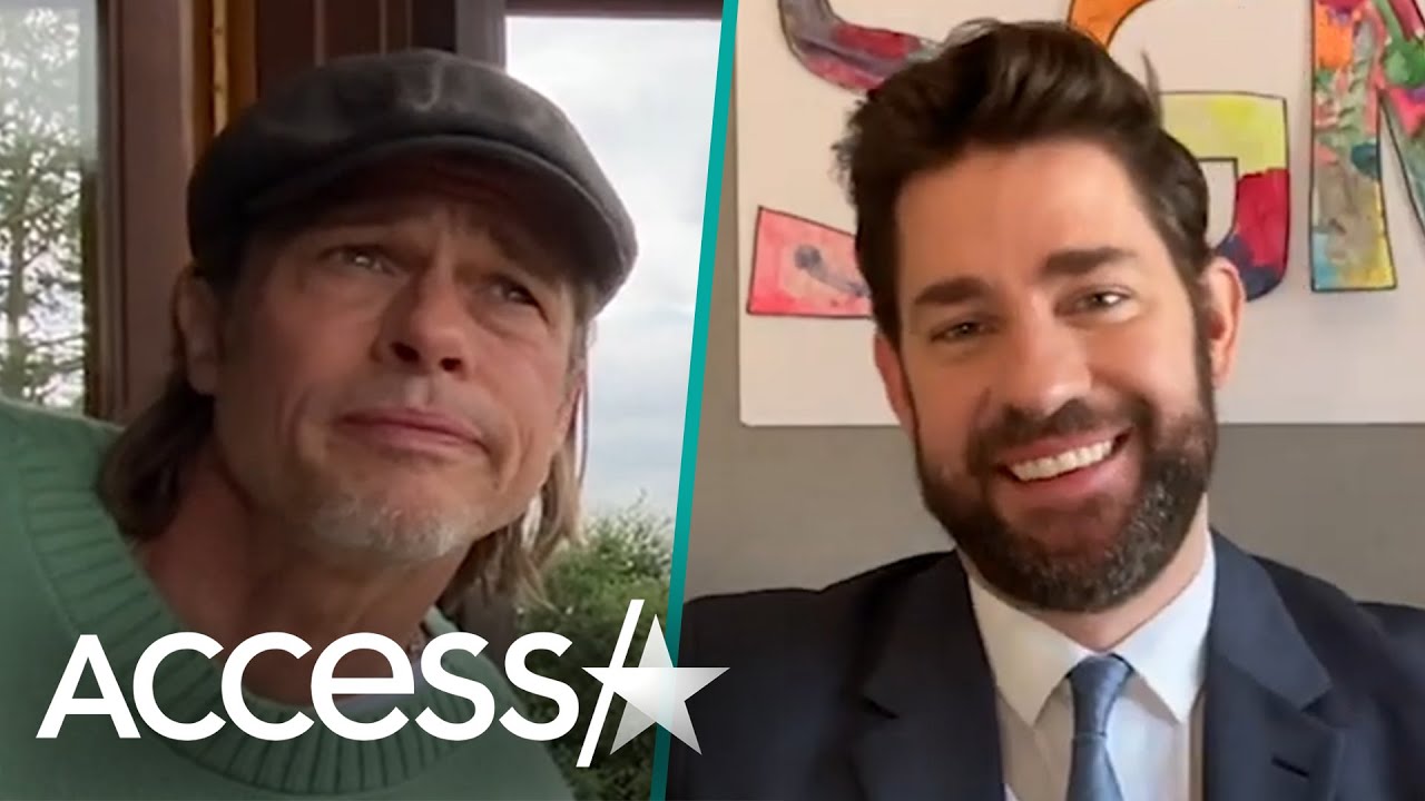 Brad Pitt Delivers Surprise Weather Forecast On 'Some Good News'