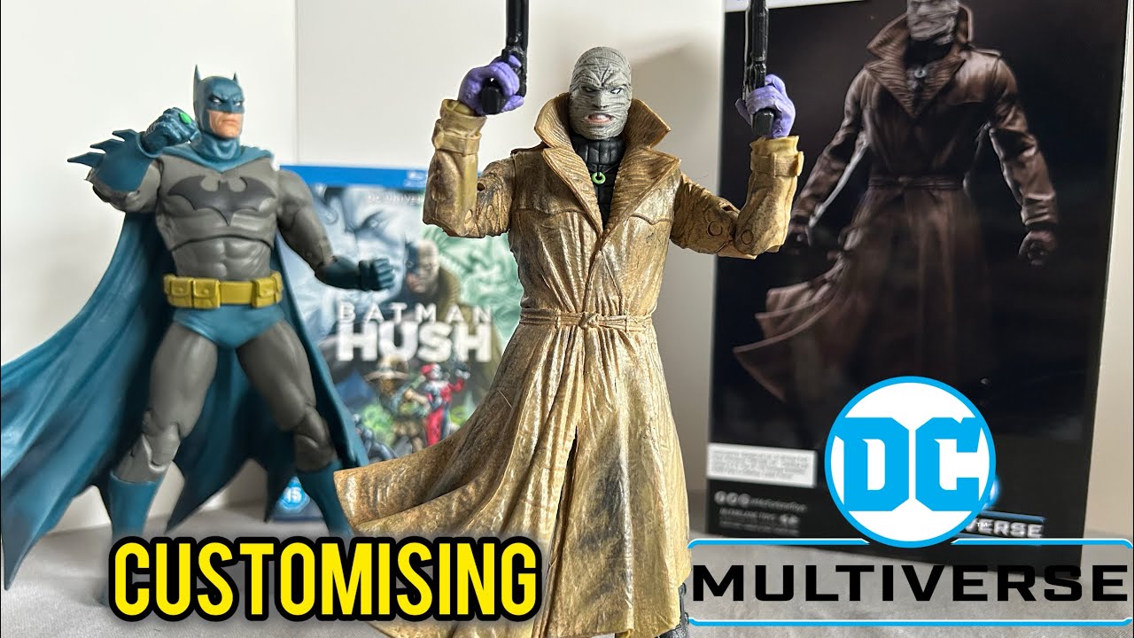 DC Multiverse Batman Hush figure review and customisation McFarlane Toys