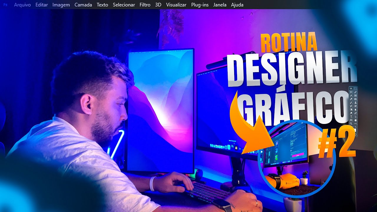 Rotina de um Designer Gráfico #02 (Dia a Dia)
