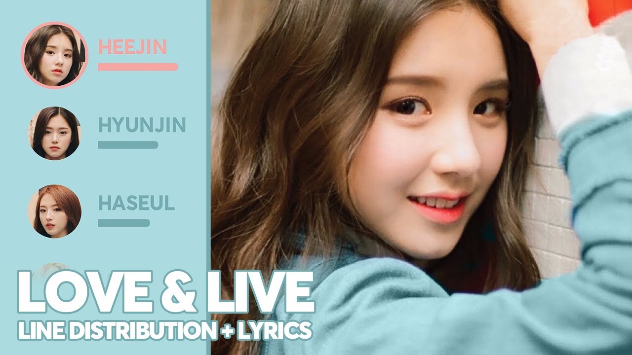 LOONA 1/3 - Love&Live (Line Distribution + Lyrics) PATREON REQUESTED