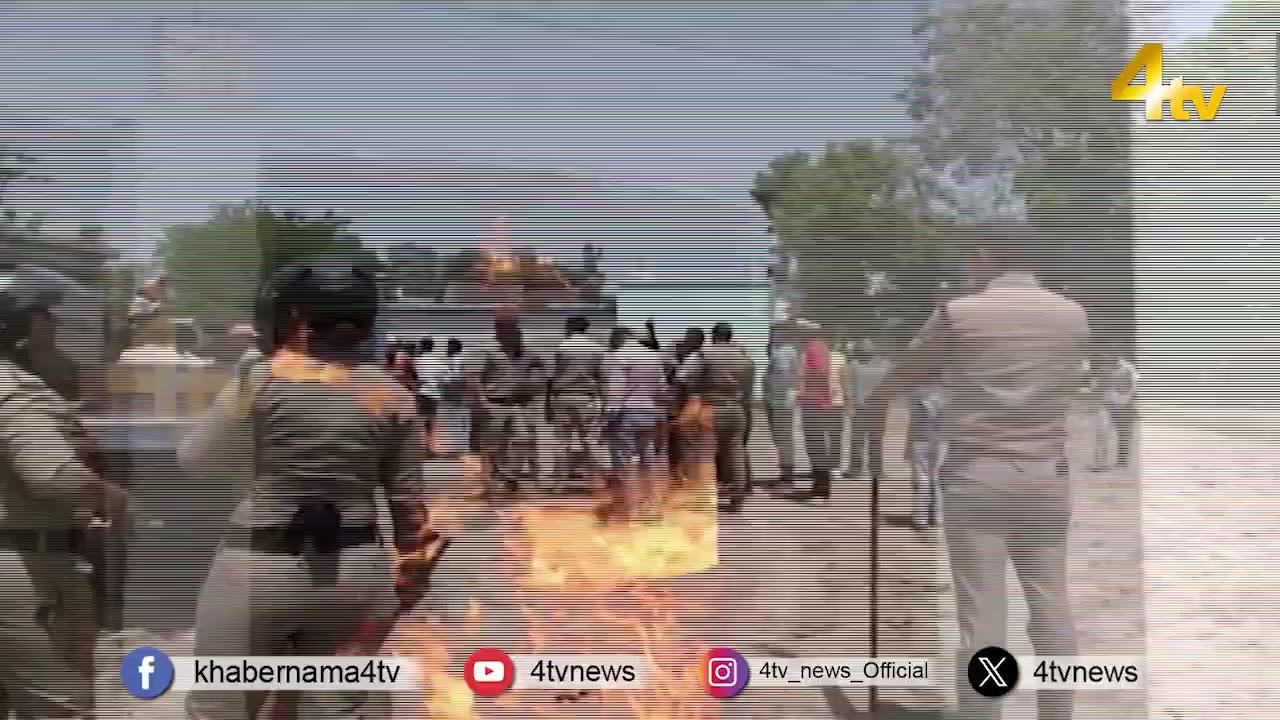 Big Breaking! Water dispute triggers communal violence in Dehradun's Sahaspur | Uttarakhand | 4tv