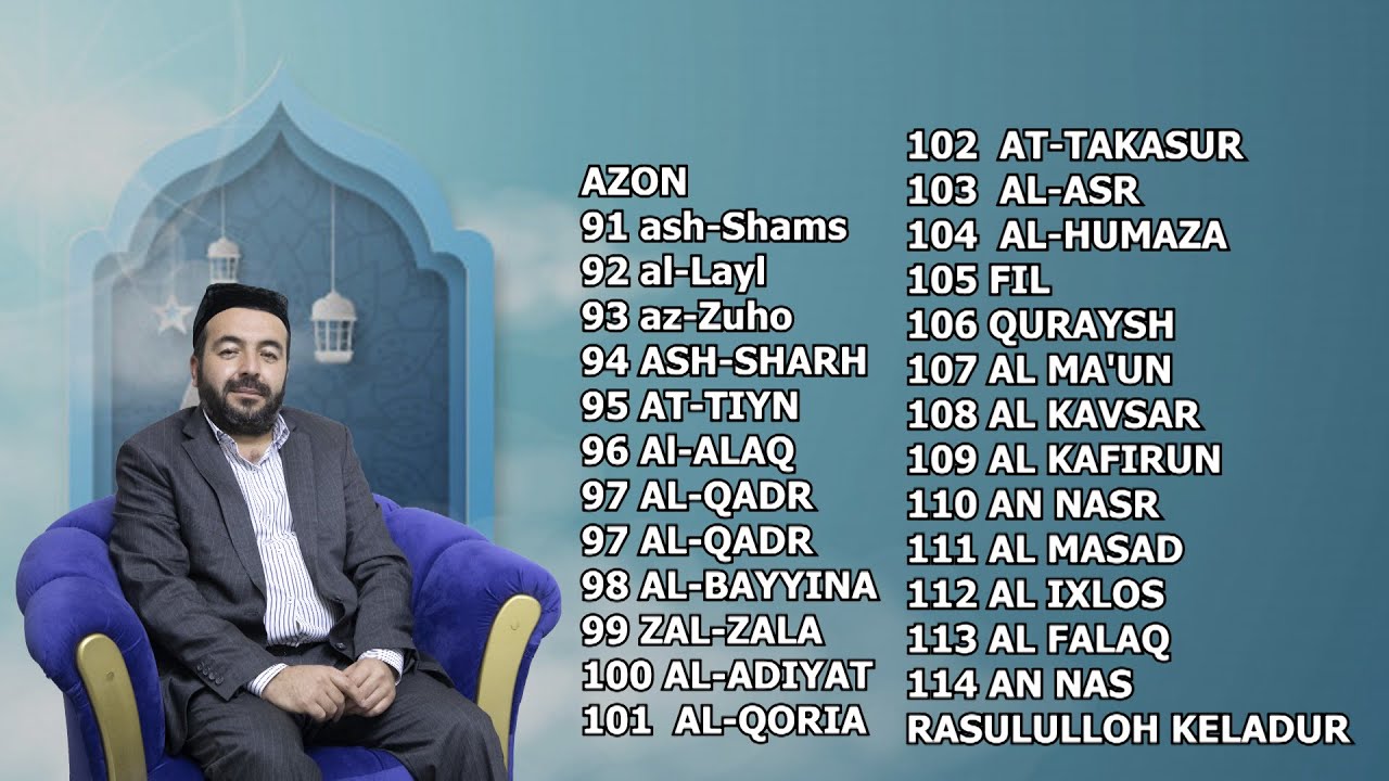 MUHAMMADJON QORI TEMIROV ALBOM