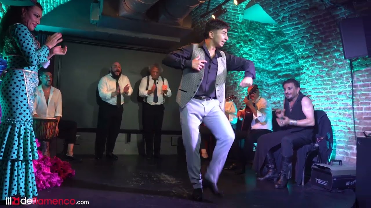 Matías Campos en el Tablao flamenco La Carmela