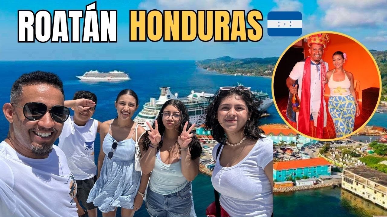 VISITANDO ROATÁN POR PRIMERA VEZ 🇭🇳 | FAMILIA JAQUEZ
