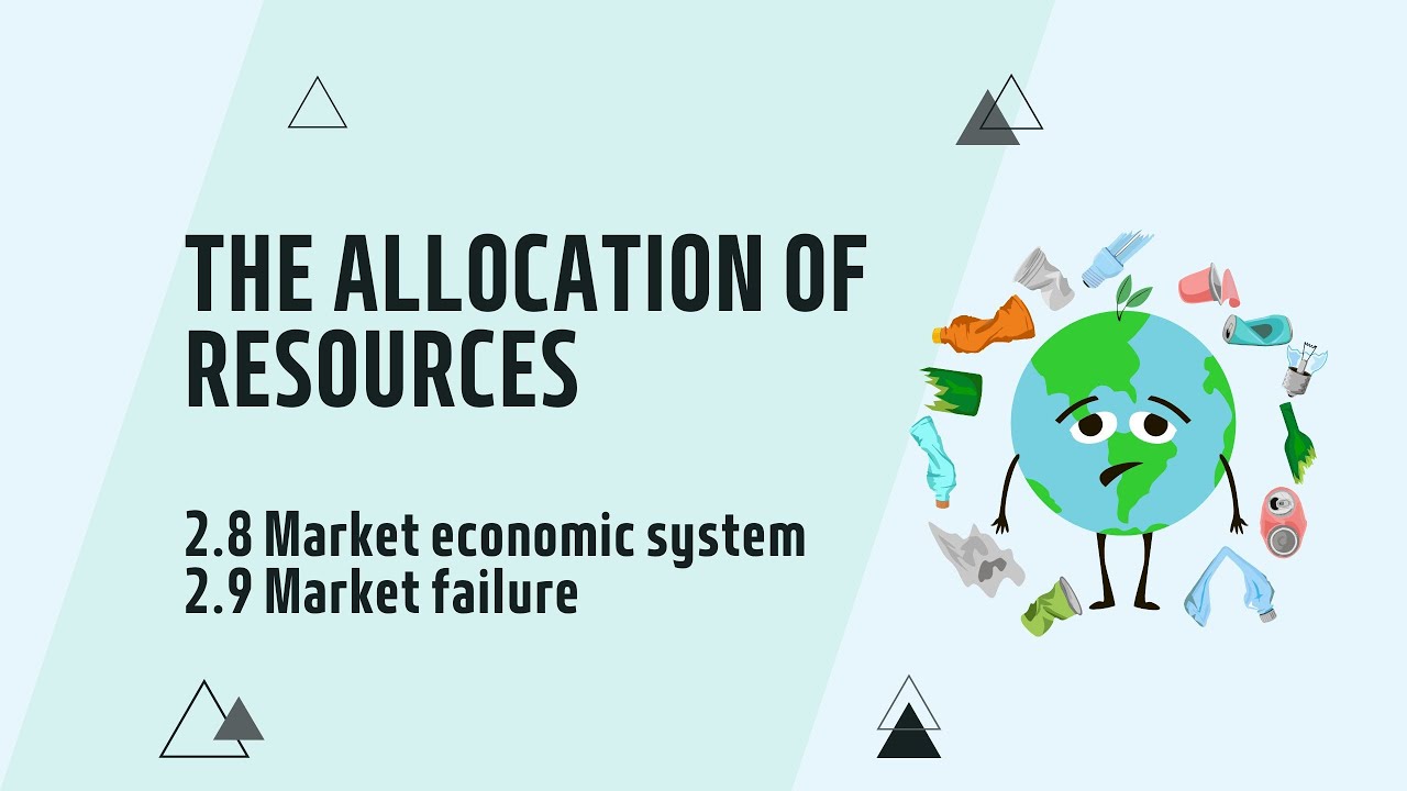 IGCSE Economics Chapter 2.8-9 Market economic system and market failure (Updated for 2027 syllabus)