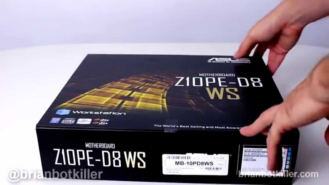 Tech Tuesday:ASUS Z10PE D8 WS Server workstation motherboard overview and unboxing