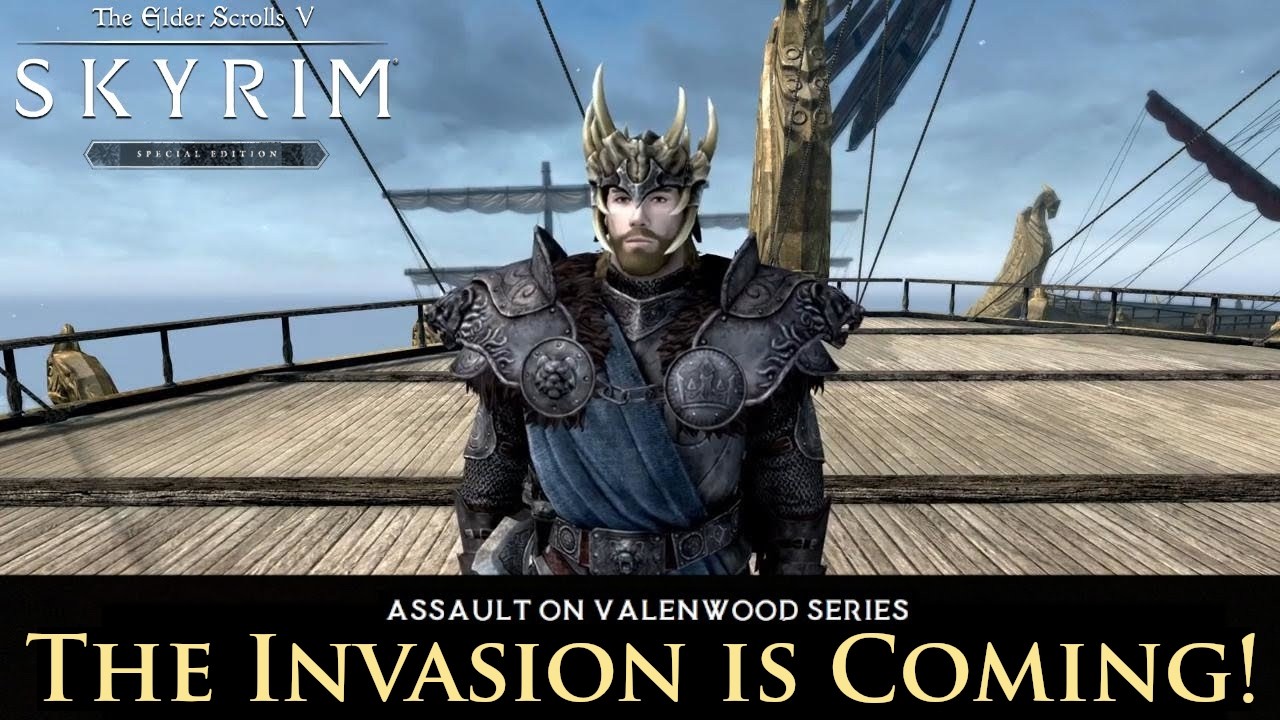The Invasion is Coming! | Assault on Valenwood Intro | Modded Skyrim