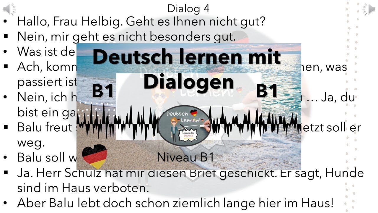 Dialoge B1  | Deutsch lernen durch H&ouml;ren | 9 |