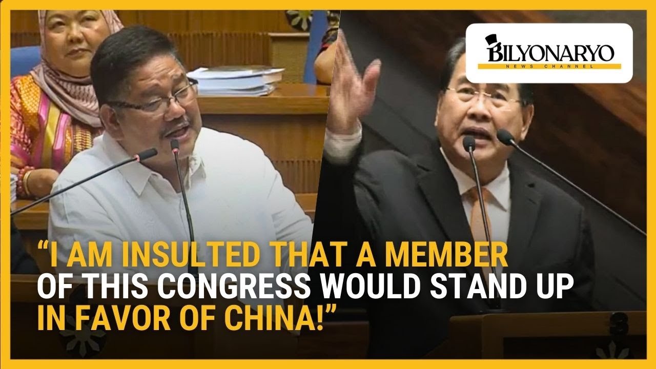 Tensions Rise in House as Rodriguez, Libanan Clash Over China, WPS