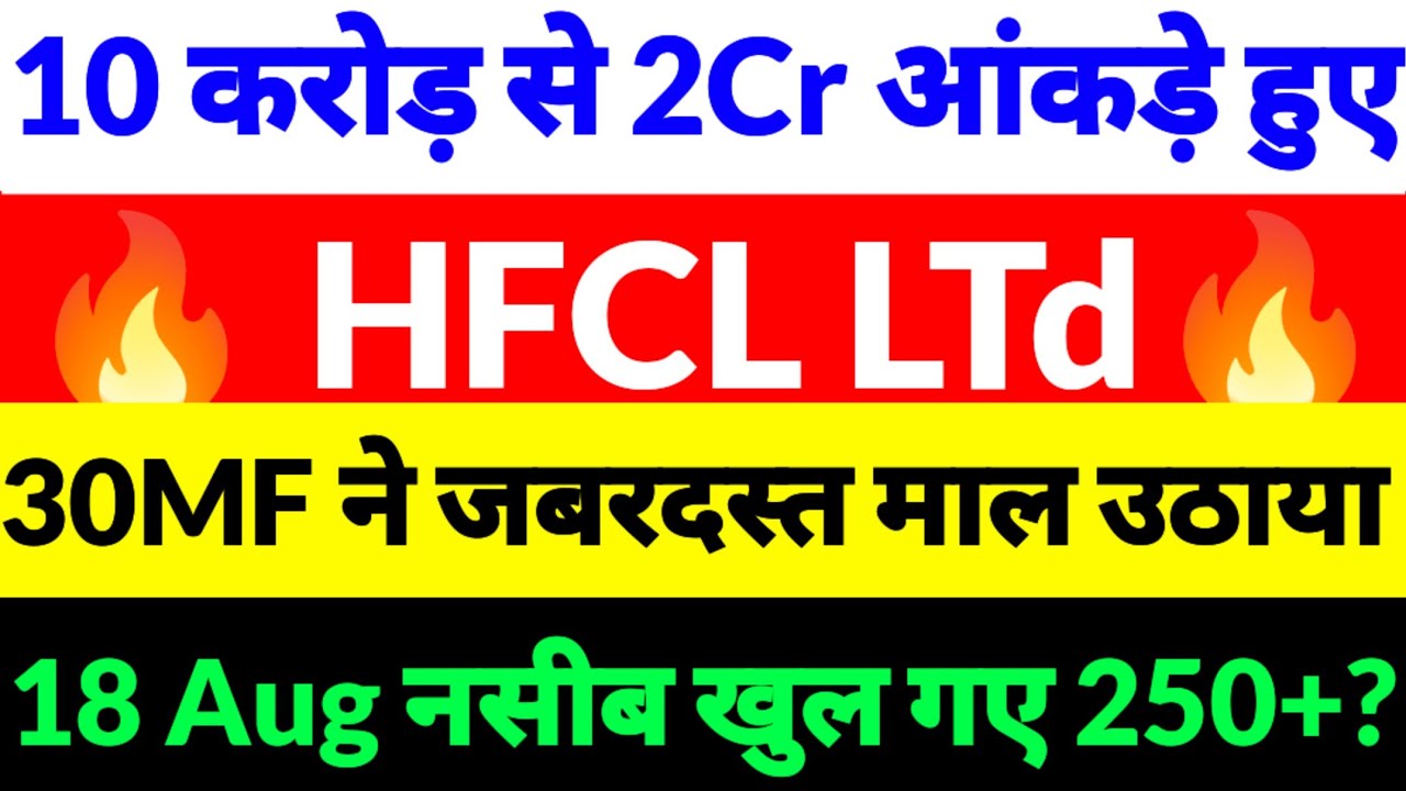 Hfcl share news, HFCL SHARE LATEST NEWS,HFCL SHARE TODAY NEWS, HFCL SHARE NEWS 2026, HFCL LTD