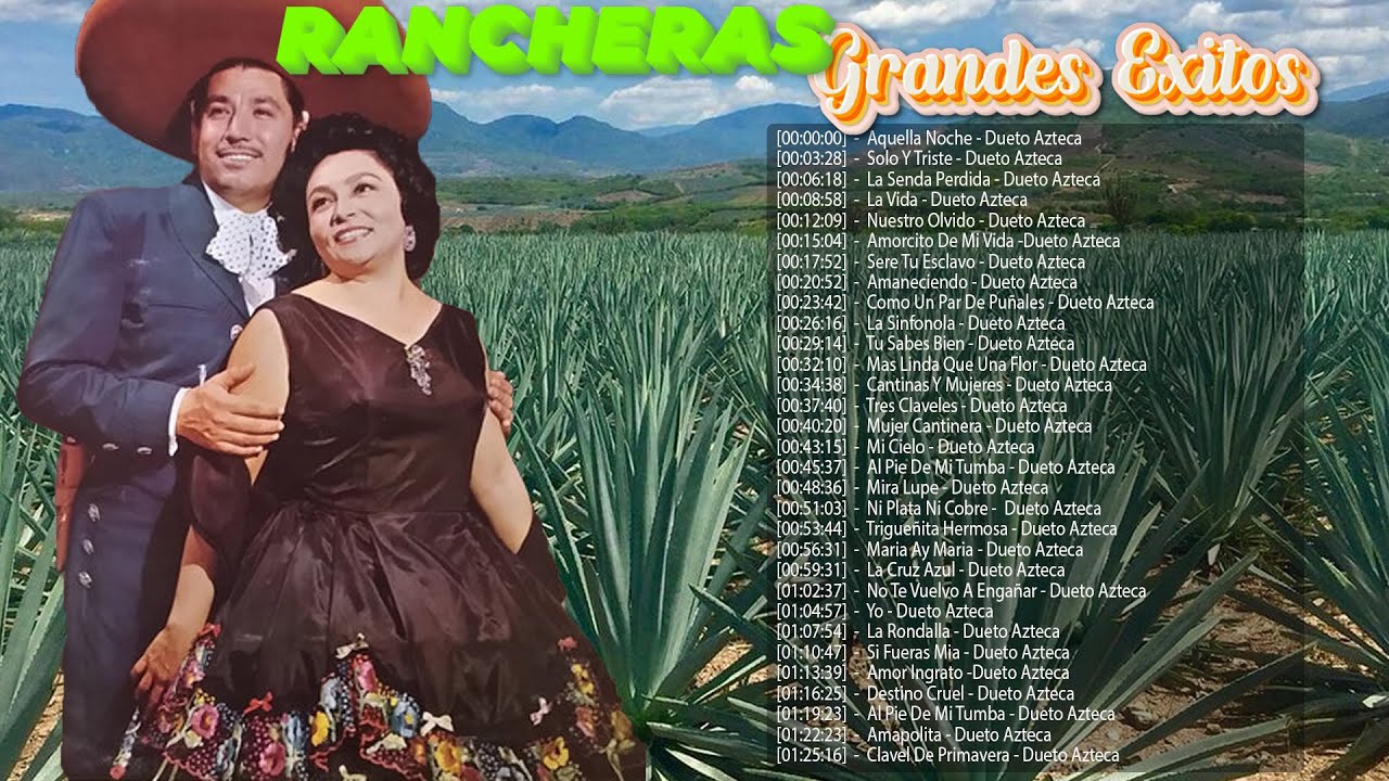 30 Mejores Canciones De Dueto Azteca || Corridos y Rancheras Viejitas De Dueto Azteca