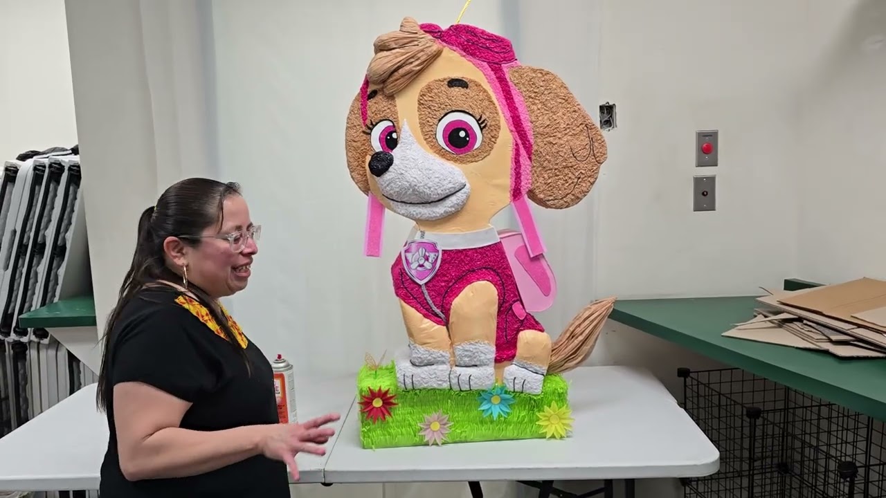 GRAN TUTORIAL DE COMO DECORAR PIÑATA SKYE